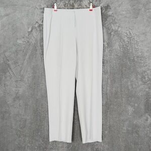 J.JILL 100% silk gray trousers